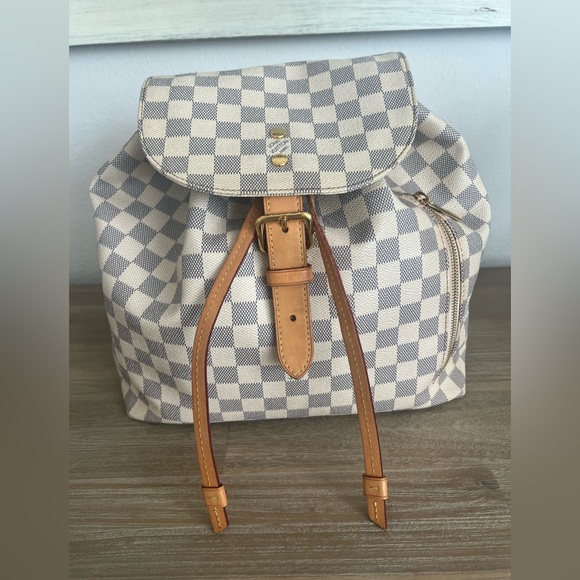 louis Vuitton Damier Azur Sperone Backpack - Picture 1 of 8